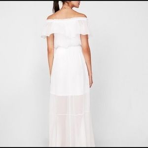 Express White Maxi Dress
